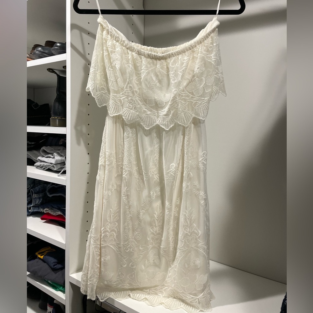 White Express Summer Dress